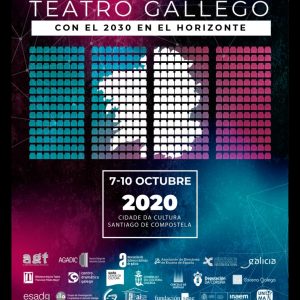 Cartel do I Congreso Internacional de Teatro Galego
