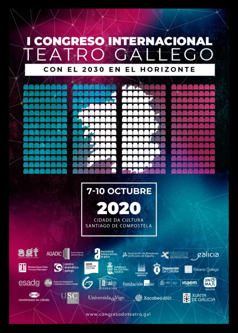 Cartel do I Congreso Internacional de Teatro Galego