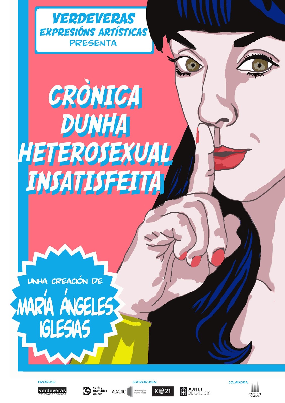 Cartel Crónicas dunha heterosexual insatisfeita