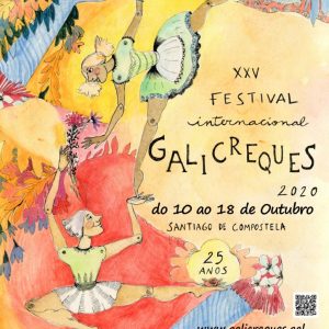 Cartel do Festival Internacional Galicreques 2020