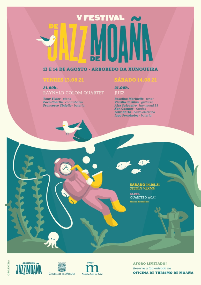 Cartel V Festival de Jazz de Moaña
