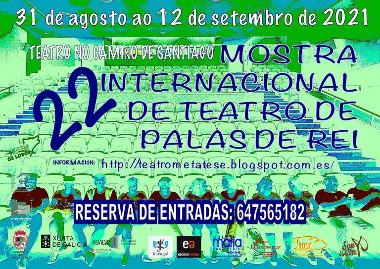 Cartel 22 Mostra Internacional Teatro Palas de Rei
